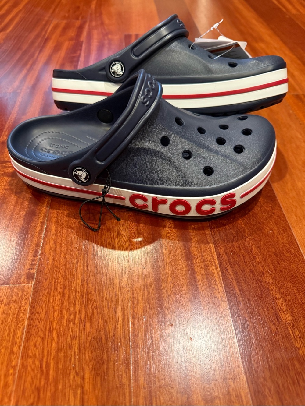 Crocs - Navy/Pepper Bayaband Clog - W8 or M6
